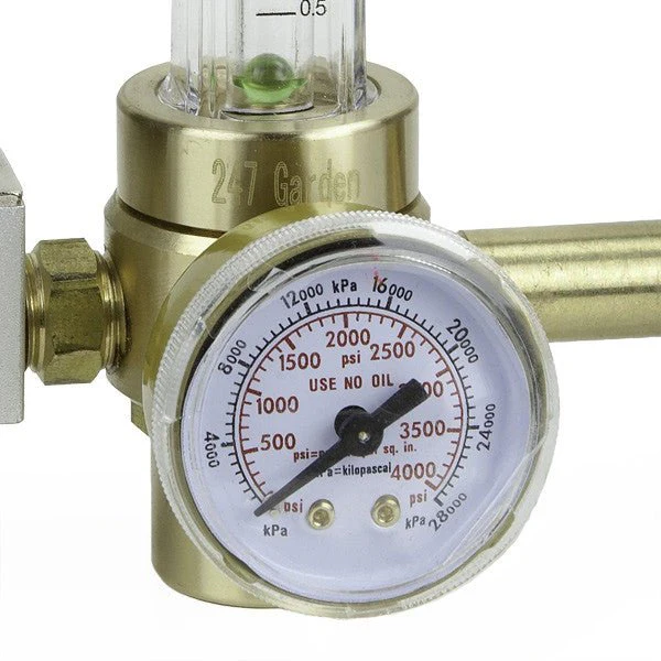 CO2 Tank Regulator with Solenoid Valve - Image 3