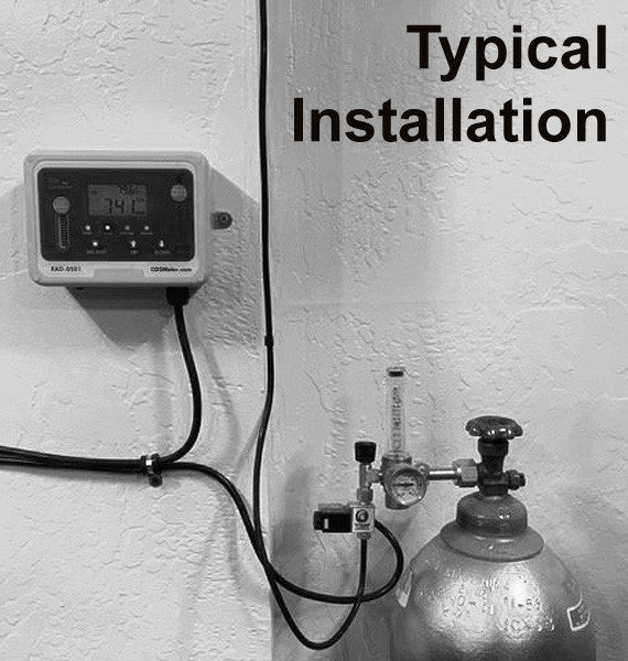 Day Night CO2 Monitor & Controller for Greenhouses - European Model - Image 3